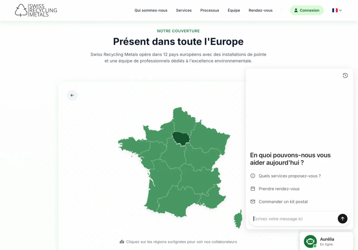 Plateforme IA pour un recyclage durable